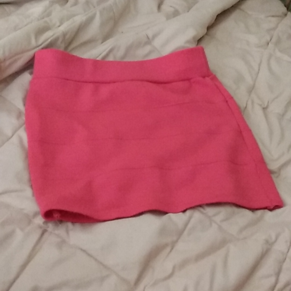 Pink Love Culture Skirt, Small